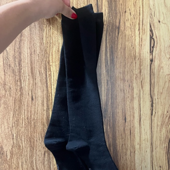 Stretchy Knee High Black Socks - Picture 4 of 6